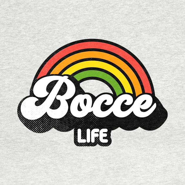 Groovy Rainbow Bocce Life by rojakdesigns